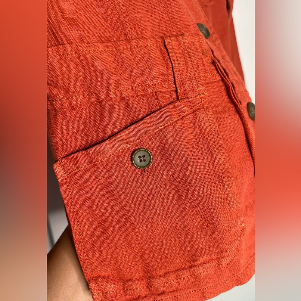 Lucky Brand Linen Jacket - Picture 3 of 5